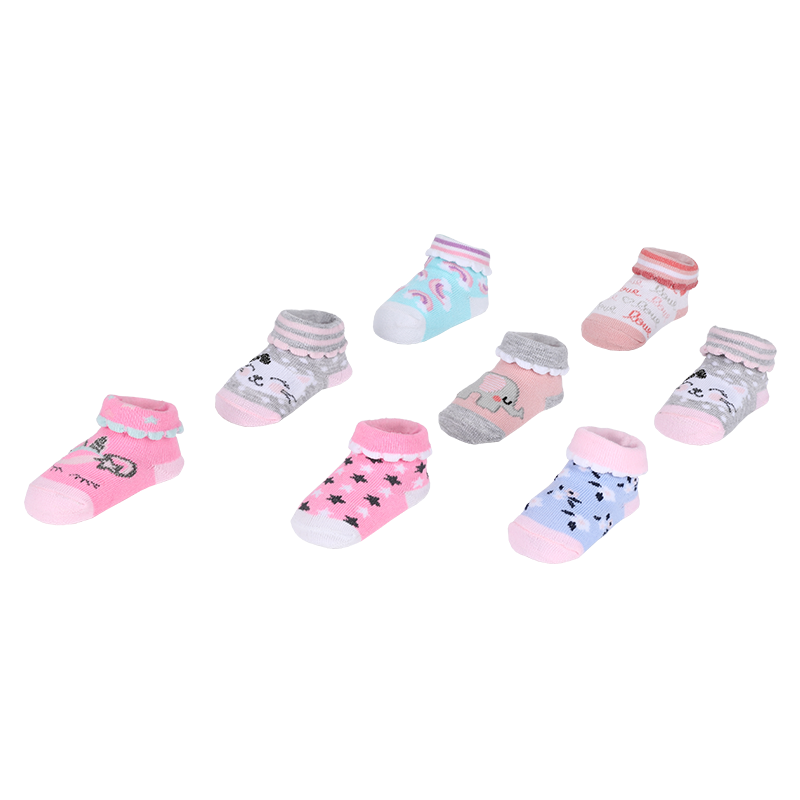 96針0-12個(gè)月可愛寶寶襪嬰兒襪