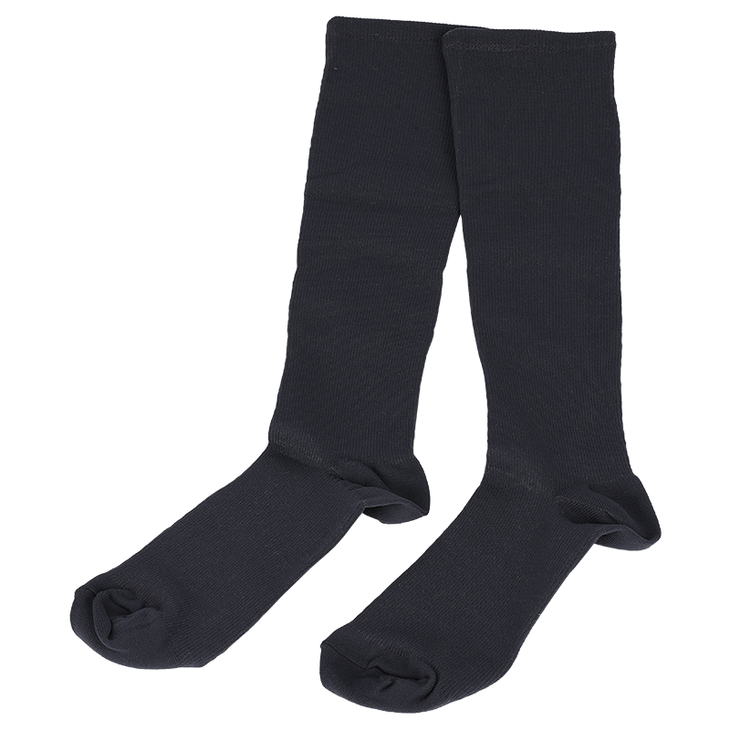 高彈錦綸材質(zhì)健康美腿壓力襪經(jīng)典平板舒適壓力襪坐飛機旅行襪常時間站立保護小腿襪騎行襪